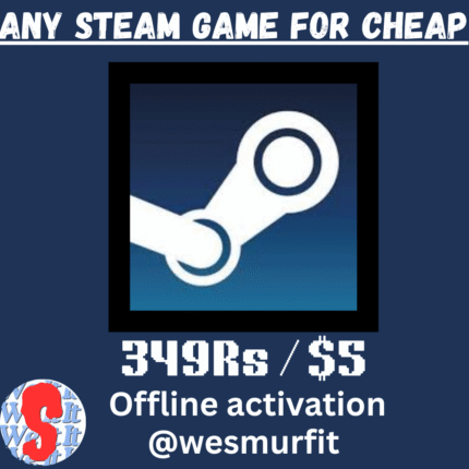 Buy Any Game Steam Account